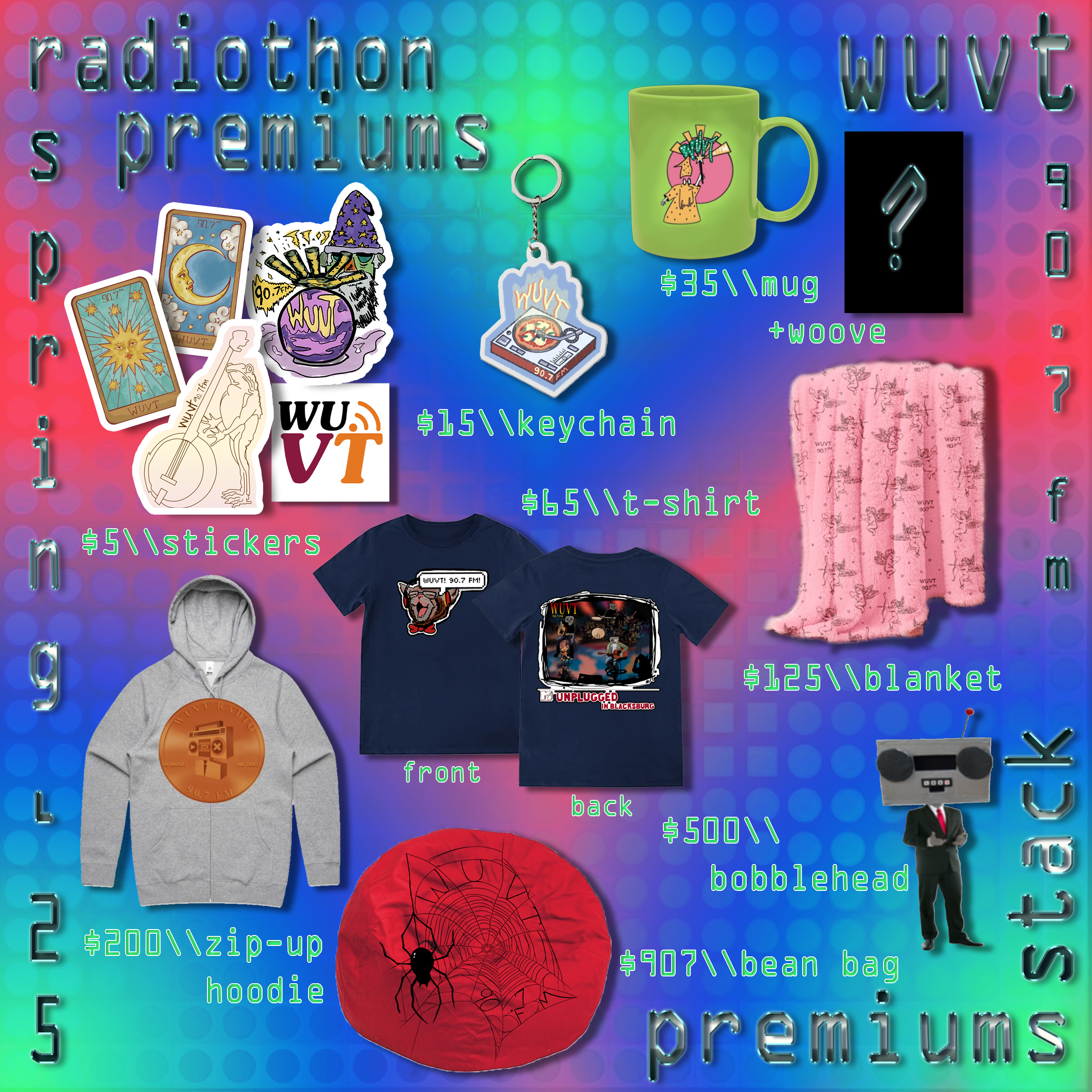 Radiothon Premiums