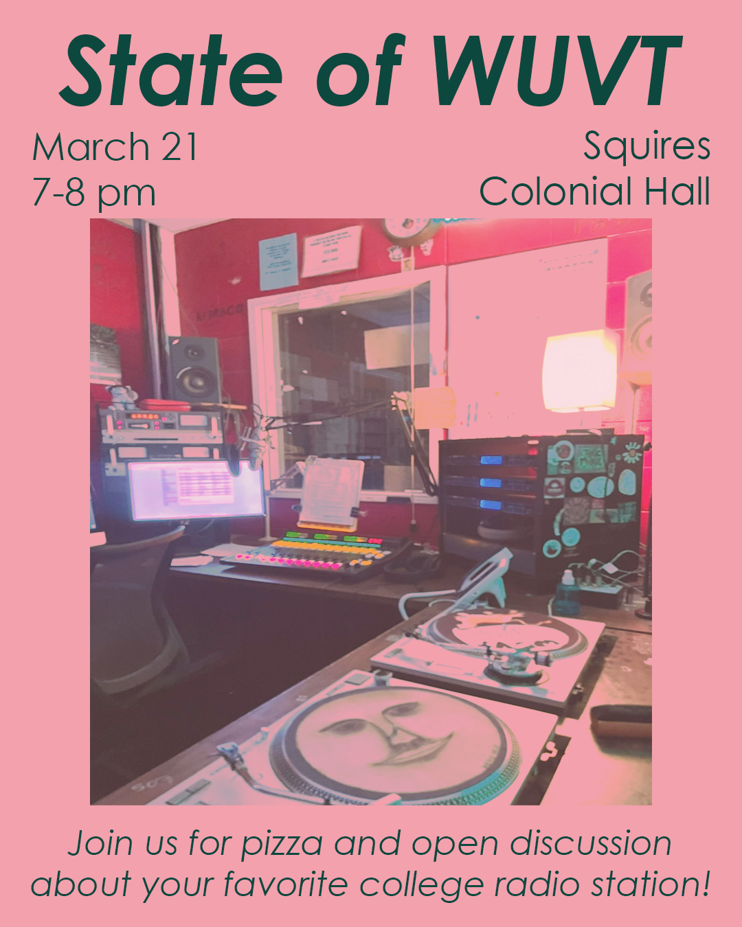 State of WUVT poster