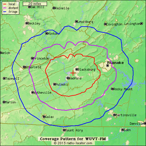 coverage map