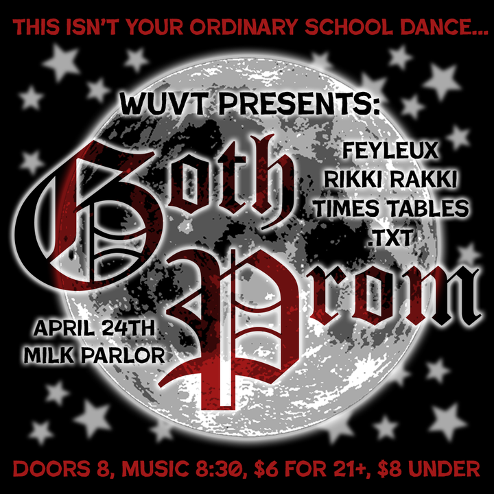 Goth Prom Poster